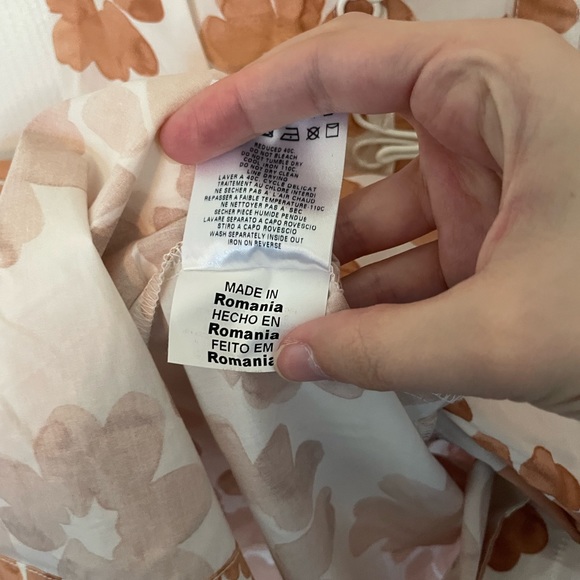 Love Moschino Floral Button & Clasp Collar Shirt Dress - Picture 10 of 11